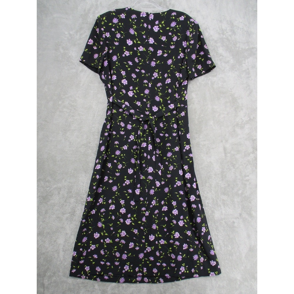 Vintage Melissa Harper MHM Dress Womens 14‎ Floral Modest Maxi Prairie Cottage